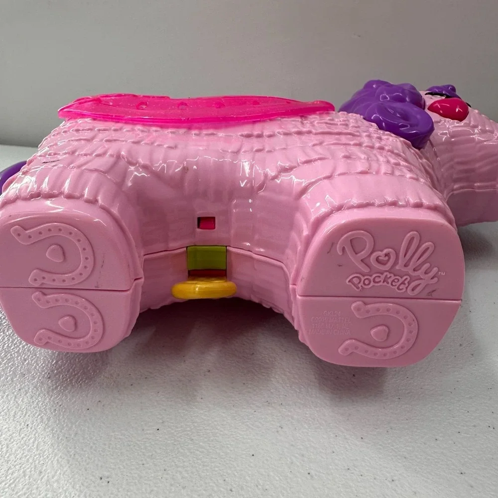 Mattel Polly Pocket Unicorn & Cat‎ Purse Playset Bundle Interactive Party Toys